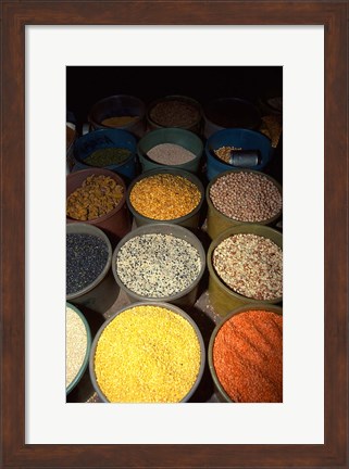 Framed Market, Lautoka, Fiji Print