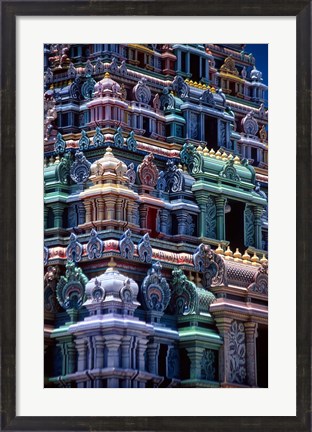 Framed Sri Suva Subramaniya Swami Temple, Fiji Print