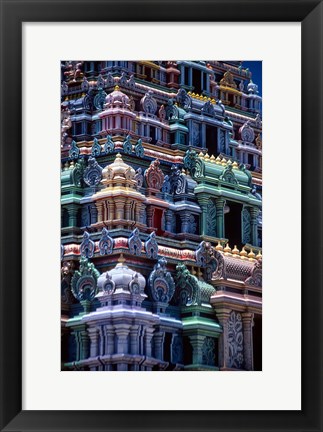 Framed Sri Suva Subramaniya Swami Temple, Fiji Print