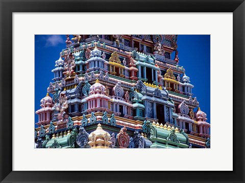 Framed Sri Suva Subramaniya Swami Temple, Nadi, Fiji Print