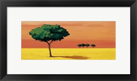 Framed Alberi All&#39;orizzonte Print