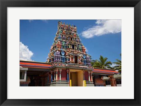 Framed Sri Siva Subramaniya Swami Temple, Viti Levu, Fiji Print