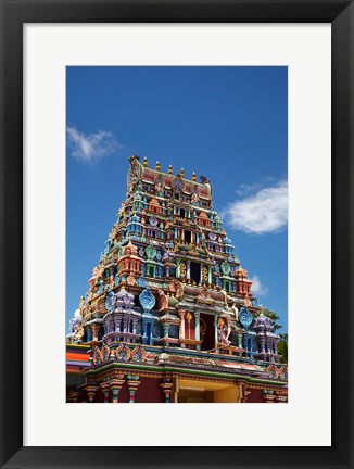 Framed Close up of Sri Siva Subramaniya Swami Temple, Viti Levu, Fiji Print