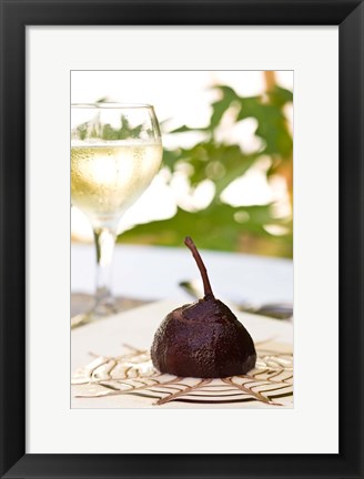 Framed Exotic desserts and meals, Beqa Lagoon Resort, Beqa Island, Fiji Print