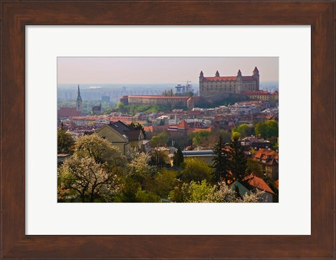 Framed Bratislava Castle, Bratislava, Slovakia Print