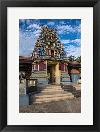 Framed Sri Siva Subramaniya Hindu temple, Fiji Print