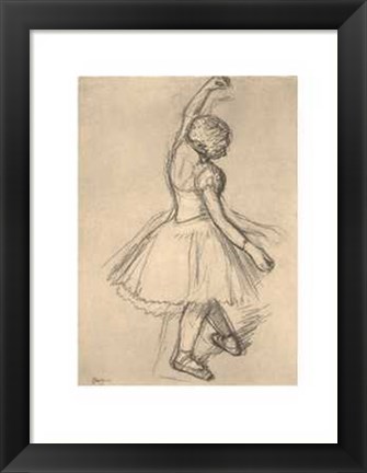 Framed Danseuse Port de Bras Print