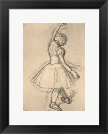 Framed Danseuse Port de Bras Print