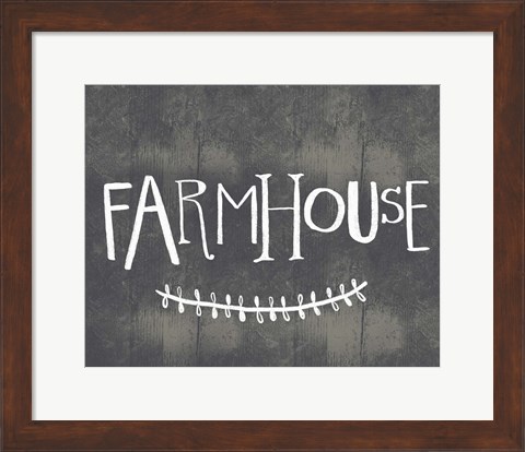 Framed Whimsical Farmhouse Print