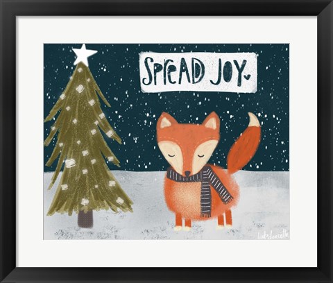 Framed Spread Joy Print