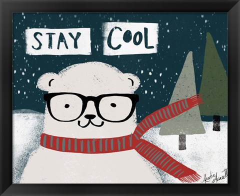 Framed Stay Cool Print