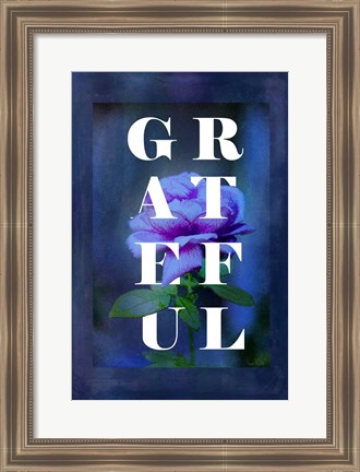 Framed Grateful Print