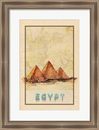 Framed Travel Egypt Print