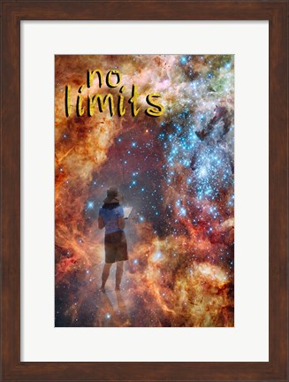 Framed No Limits Print