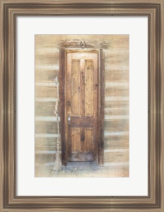 Framed Witch&#39;s Door Print