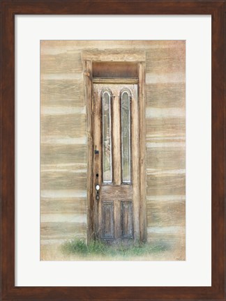 Framed Door to Somewhere Print