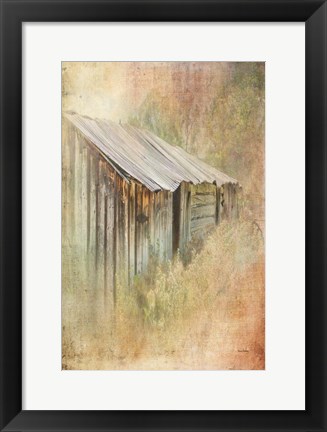 Framed Backyard Shed Print