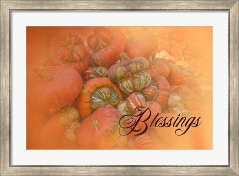 Framed Blessings Print