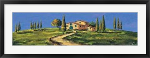 Framed Campagna Toscana Print