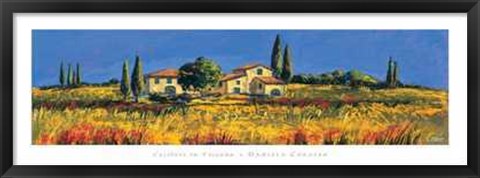 Framed Casolare in Toscana Print