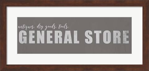 Framed General Store Print