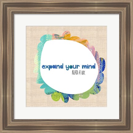 Framed Expand Your Mind Print