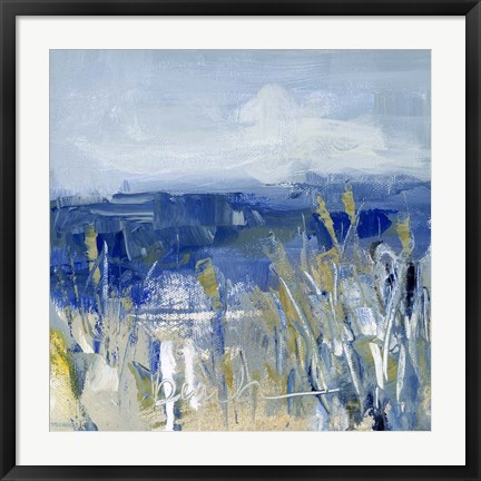 Framed Winter Beach Print