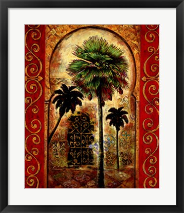 Framed Moroccan Collage II Print