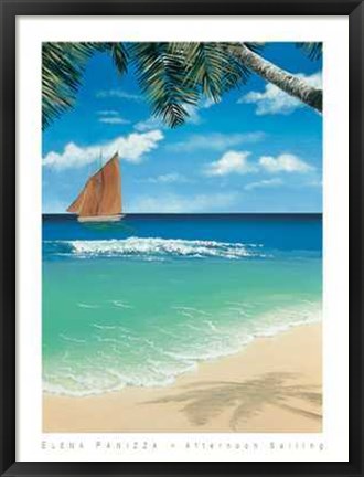 Framed Afternoon Sailing Print