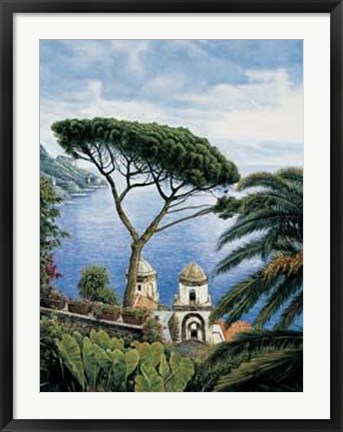 Framed Amalfi Coast Print