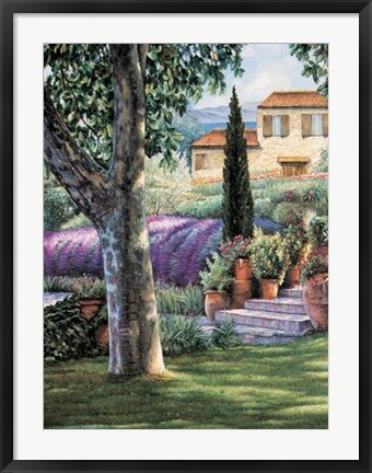 Framed Provence Afternoon I Print