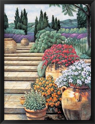 Framed Provence Afternoon II Print