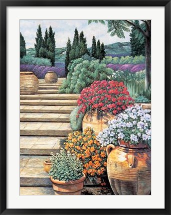 Framed Provence Afternoon II Print