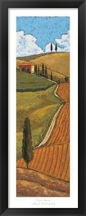 Framed Villa Toscana Print