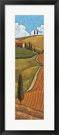 Framed Villa Toscana Print