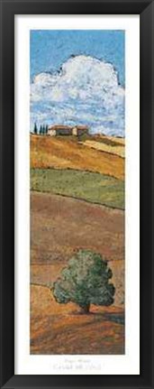 Framed Casale Sul Colle Print