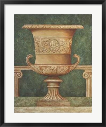 Framed Urna Ornamentale Print