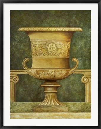 Framed Urna Ornamentale Print