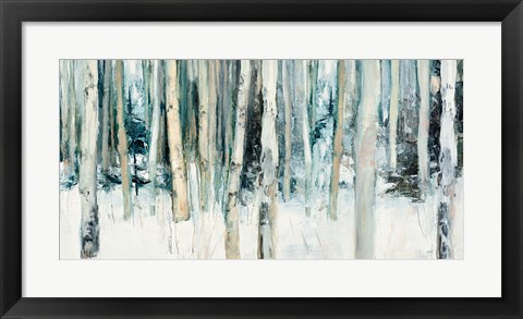 Framed Winter Woods III Print