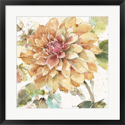 Framed Country Bloom V Print