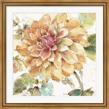 Framed Country Bloom V Print