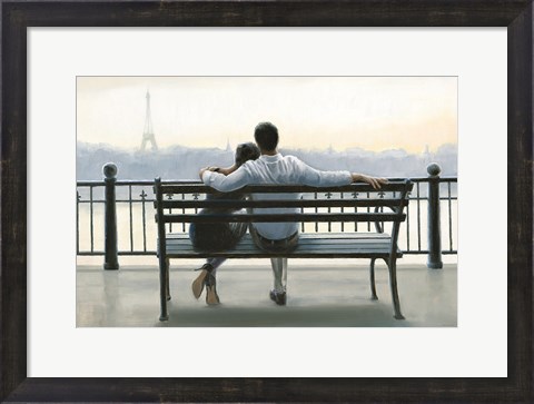 Framed Parisian Afternoon Print