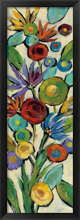 Framed Confett Floral II Print