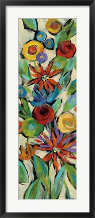 Framed Confetti Floral III Print