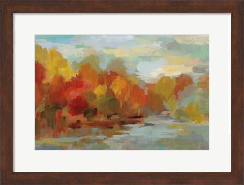 Framed October Dreamscape Crop Print