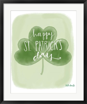 Framed St. Patrick&#39;s Day Print