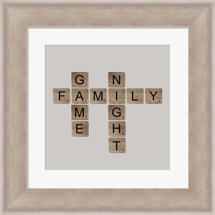 Framed Game Night Print