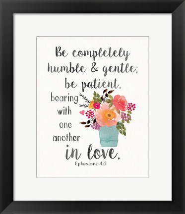 Framed In Love Print