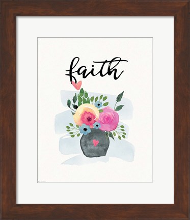 Framed Faith I Print