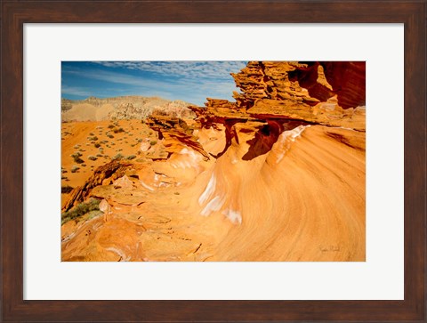 Framed Utah Rock Formation I Print